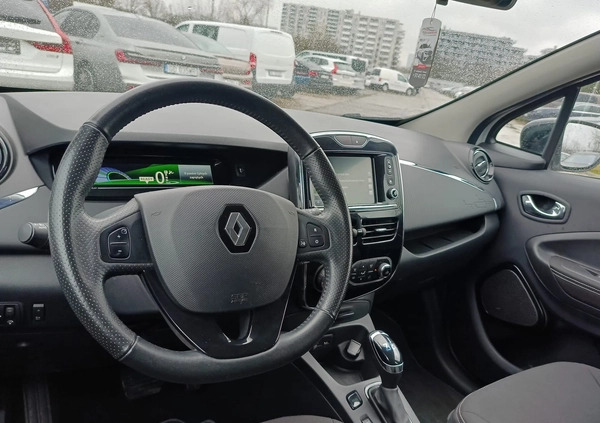 Renault Zoe cena 54900 przebieg: 46119, rok produkcji 2017 z Warszawa małe 497